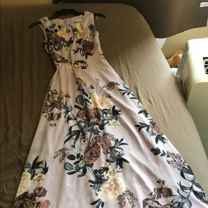 Floral maxi dress